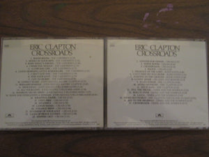 Eric Clapton Crossroads Disc 1 & Disc 2 CD Set 1988