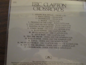 Eric Clapton Crossroads Disc 1 & Disc 2 CD Set 1988