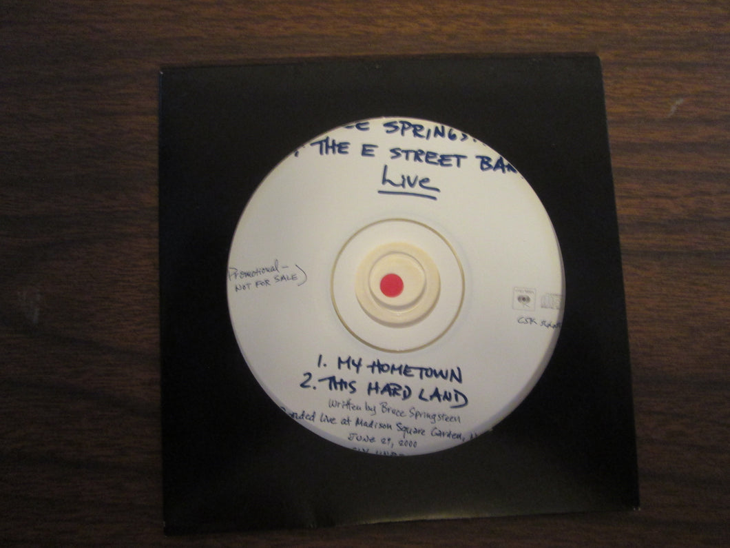 Bruce Springsteen & E Street Band Live Promotional CD 2000