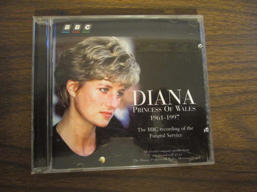 Diana Princess of Wales 1961-1997 BBC recording of the funeral service CD 1997