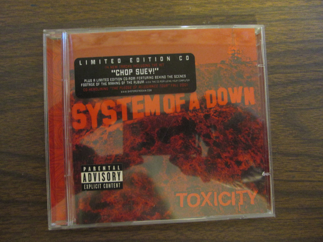 System of a Down Toxicity CD with Limited Edition CD Chop Suey 2001