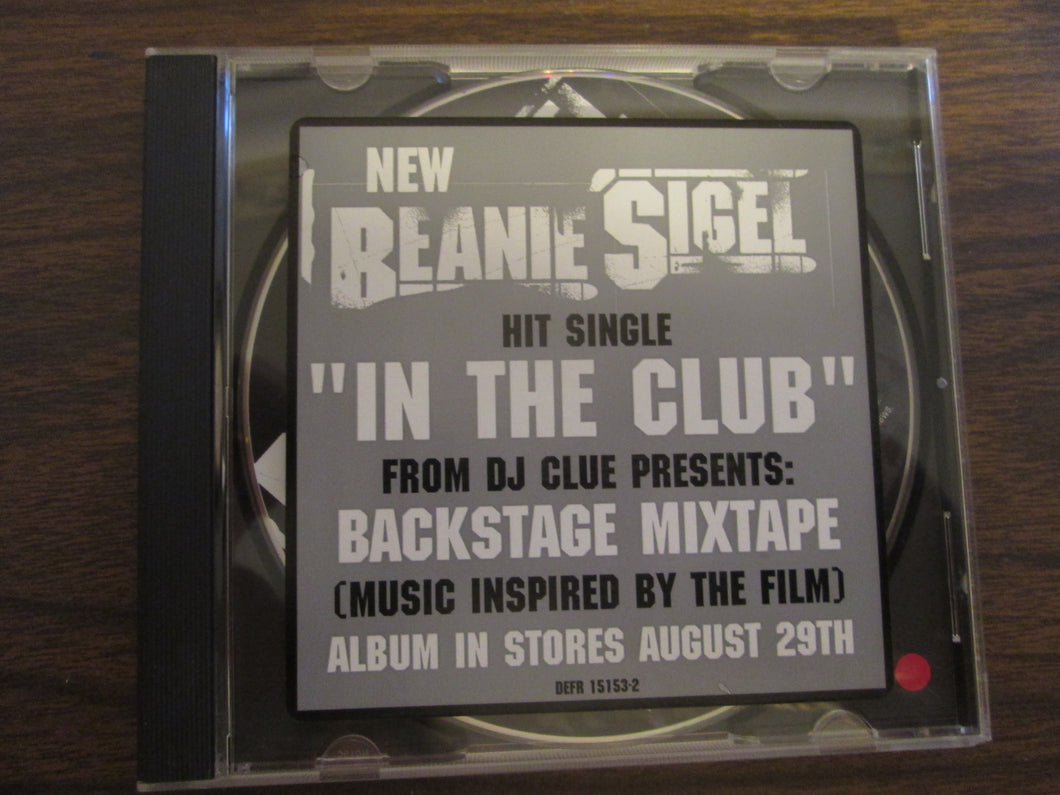 Beanie Sigel In The Club Promotional CD 2000