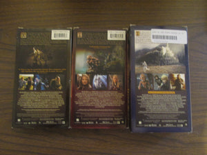 Lord of the Rings Trilogy VHS