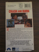 Crash and Burn VHS 1990