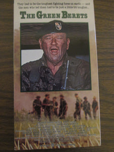 Green Berets VHS 1992