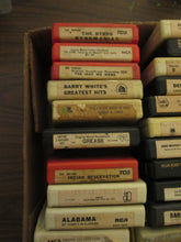 Large Lot of 8 Track Tapes 55 Total, Assorted Sets and Individuals