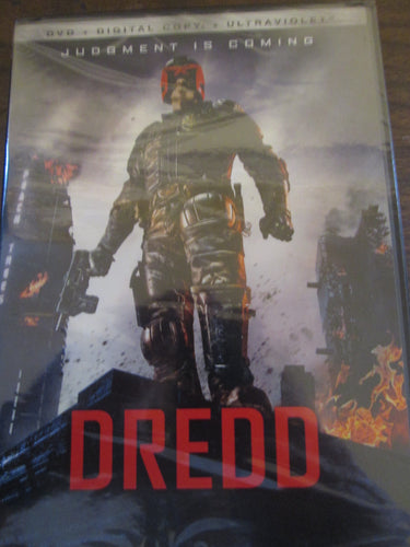 Dredd DVD Movie Sealed Judgement Is Coming 2012