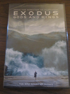 Exodus Gods And Kings The Epic Story of Moses DVD Sealed 2014