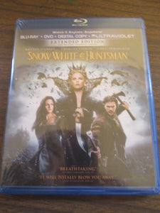Snow White & The Huntsman Blu-Ray+DVD Extended Edition Sealed 2012