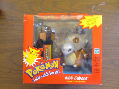 Pokemon #104 Cubone Remote Control New in Box 1999