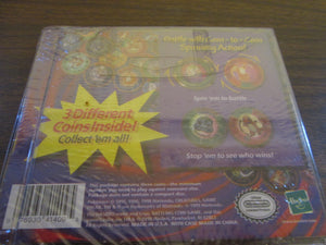 Pokemon Battling Coin Game (2 total of 6) New Sealed 1999