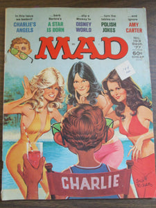 Mad Magazine #193 Sep 1977 Charlie's Angels PB