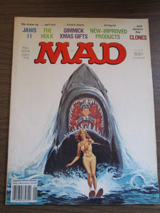 Mad Magazine #204 Jan 1979 Jaws PB