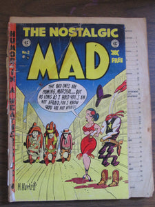 Mad Super Special Magazine #12 Coverless w/ EC Comic Nostalgic Mad # 2 attached PB