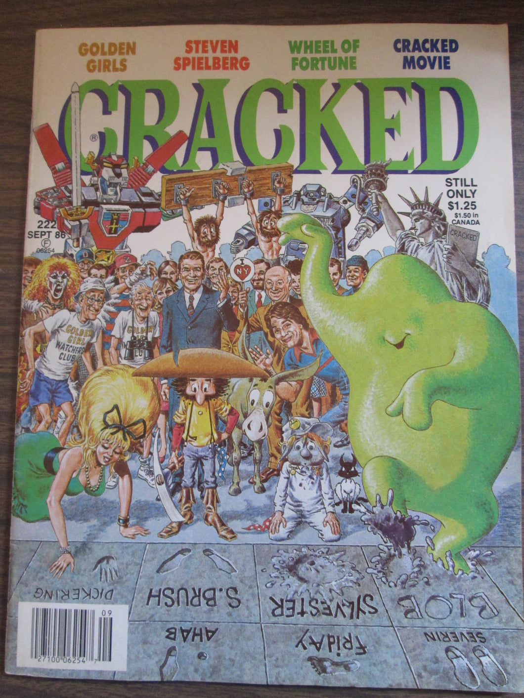Cracked Magazine #222 Sep 1988 PB