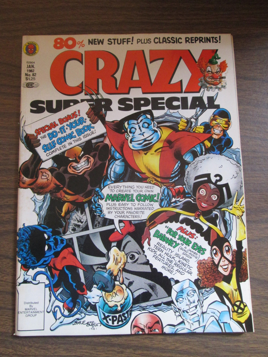 Crazy Super Special Magazine #82 Jan 1982 PB