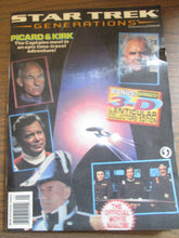 Star Trek Generations 3-D Lenticular Collectors Edition Official Movie Magazine 1994 PB