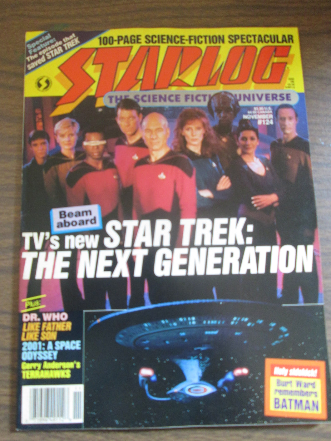 Starlog Magazine #124 1987 Star Trek Next Generation PB