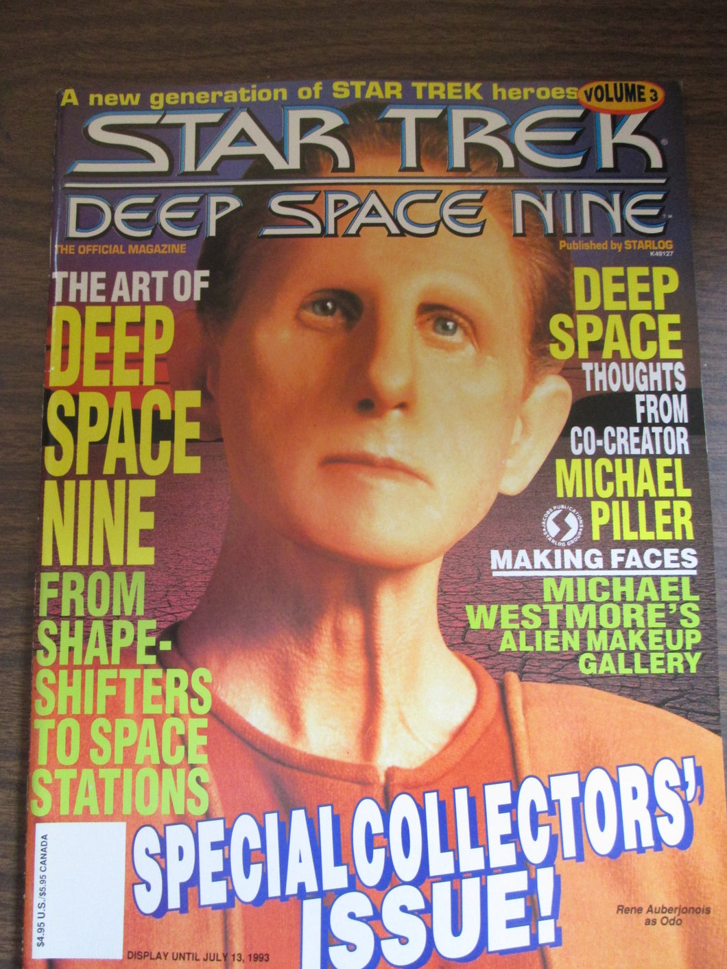 Star Trek Deep Space Nine Magazine Vol 3 1993 PB