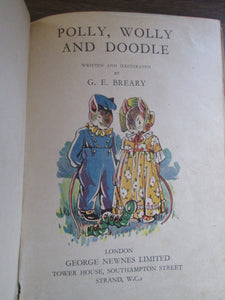 Polly, Wolly and Doodle by G.E.Breary 1944 Rare HC