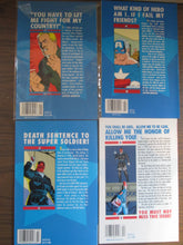Adventures of Captain America Sentinel Of Liberty  Complete Set 1-4 1991-1992