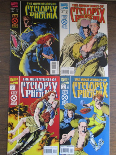 Adventures of Cyclops and Phoenix Complete Set 1-4 1994