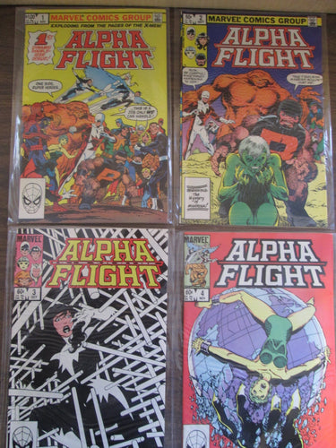 Alpha Flight Set 1-100, Annual 1&2 & Special 1983-1992