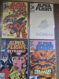Alpha Flight Set 1-100, Annual 1&2 & Special 1983-1992