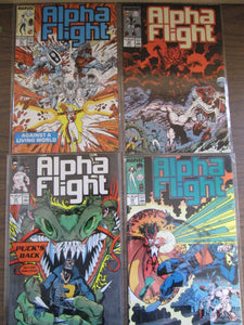 Alpha Flight Set 1-100, Annual 1&2 & Special 1983-1992