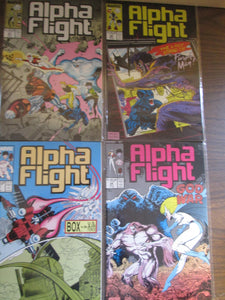 Alpha Flight Set 1-100, Annual 1&2 & Special 1983-1992
