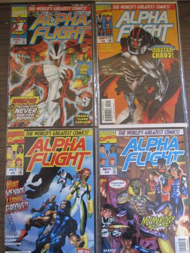 Alpha Flight Series 2 Complete Set 1-20, Annual 1997-1999
