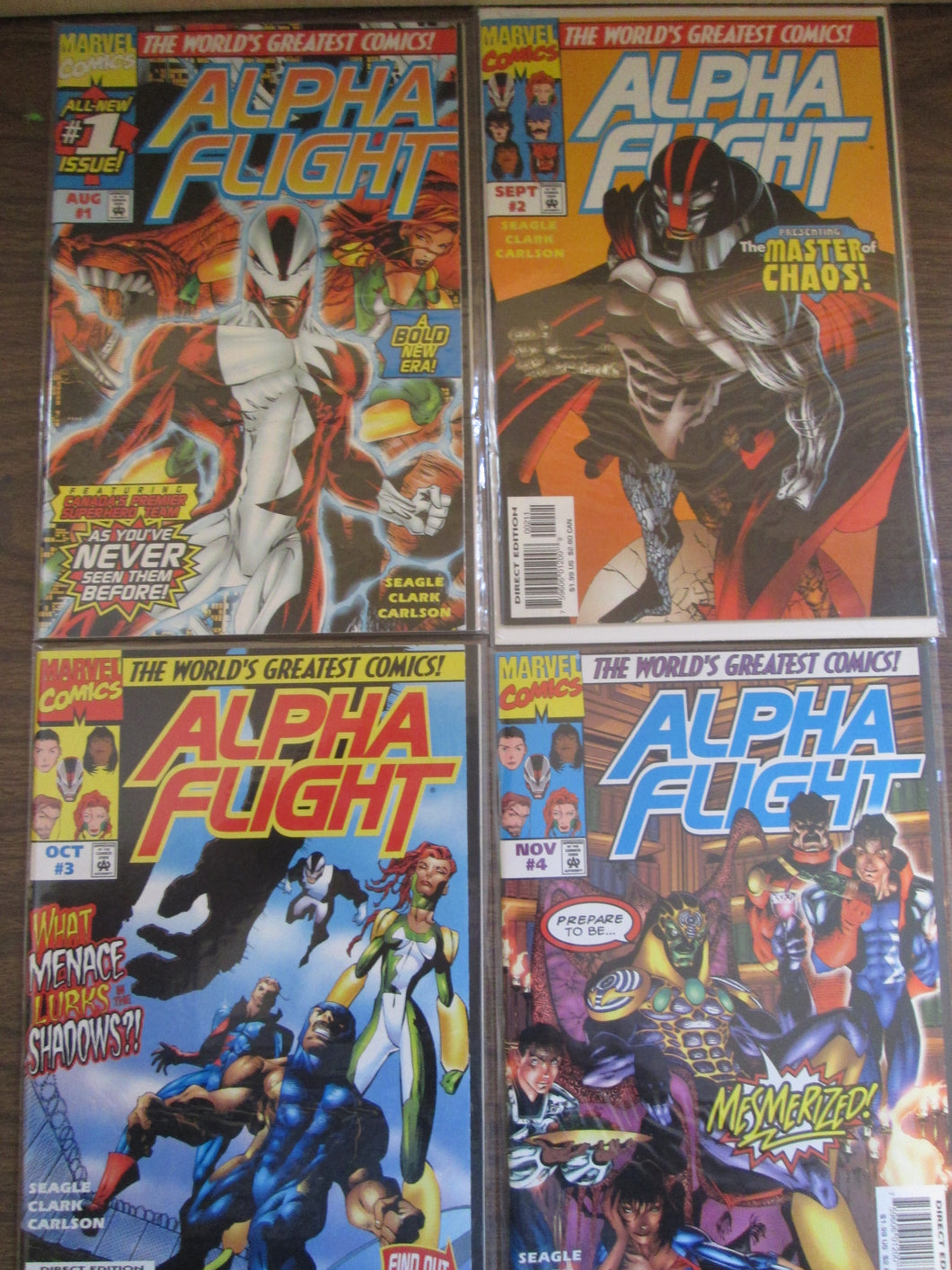 Alpha Flight Series 2 Complete Set 1-20, Annual 1997-1999