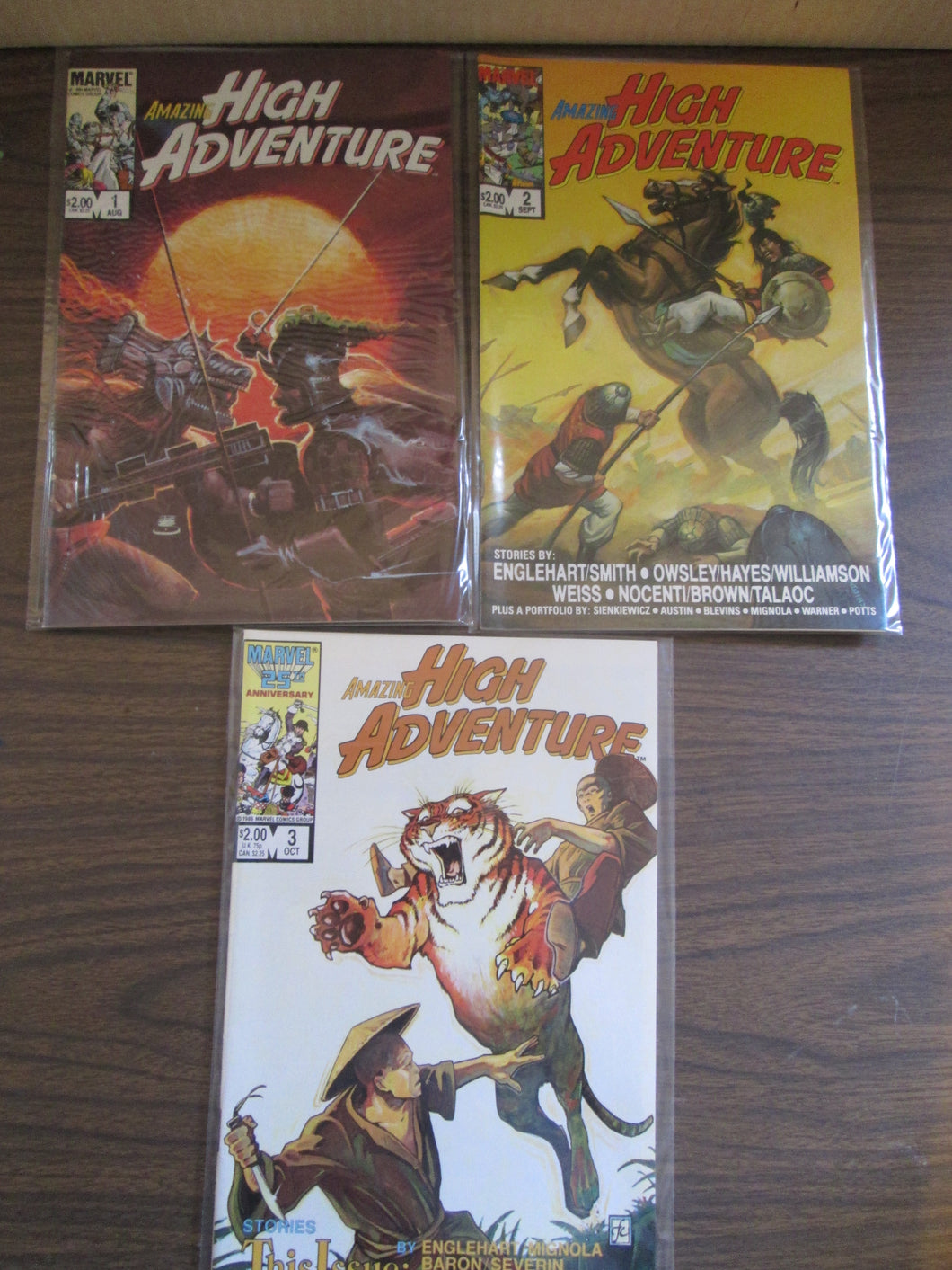Amazing High Adventure Complete Set 1-5 1984-1986