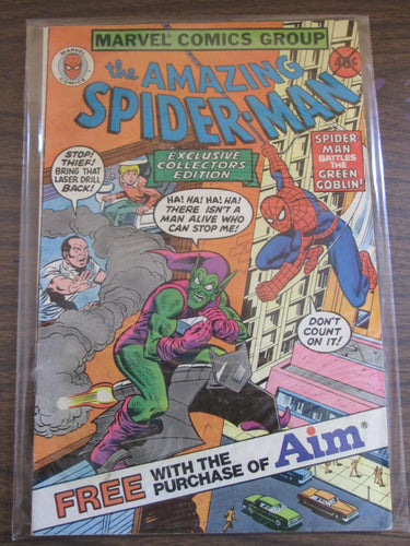 Amazing Spider-Man Aim Toothpaste Giveaway  Battles the Green Goblin