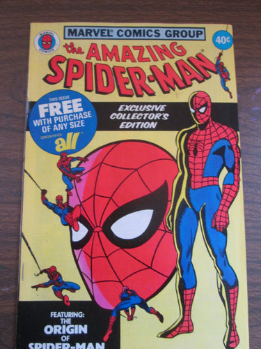 Amazing Spider-Man All Detergent Giveaway Origin of Spider-Man 1979