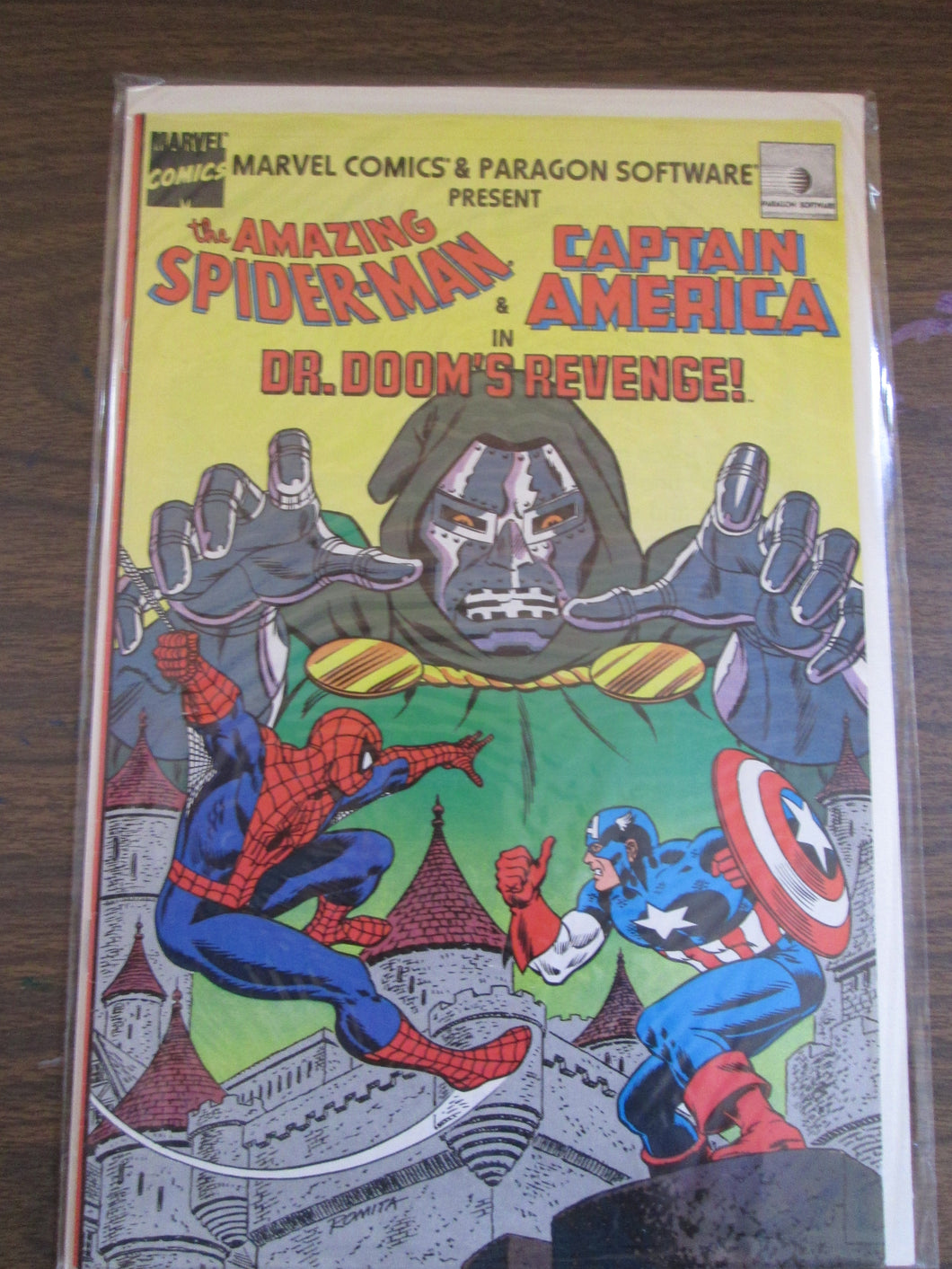 Amazing Spider-Man & Captain American Paragon Software Giveaway Dr. Dooms Revenge