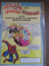 Spider-Man and Power Pack NEA Child Abuse Giveaway 1984