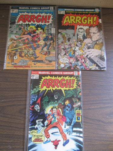 ARRGH! Complete Set #1-5 1974-1975