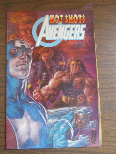 Avengers Hot Shots Poster Comic 1995