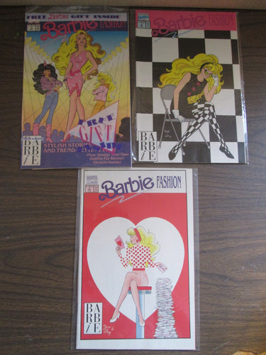 Barbie Fashion #1-5 (#1 Sealed w/ Doorknob Hanger) 1991