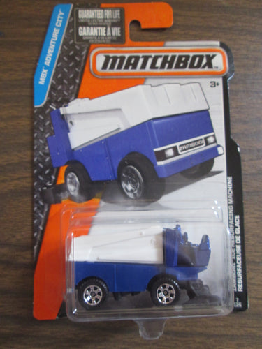 Matchbox MBX Adventure City Zamboni Ice Resurfacing Machine 7/125 2015
