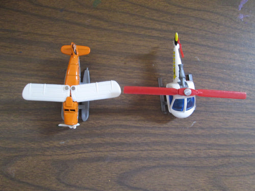 Matchbox Seaplane 1998 and Helicopter Loose