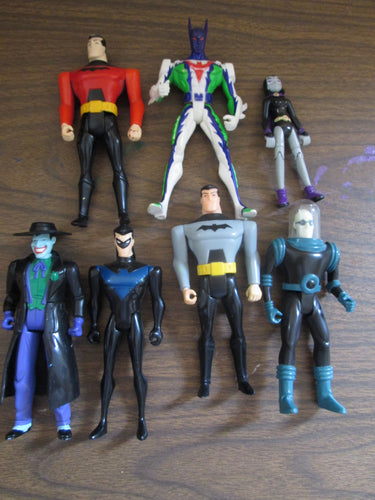 Batman set of 7 Loose action figures