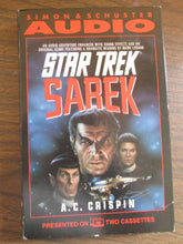 Star Trek Sarek Audio 2 Cassette Tape set by A.C. Crispin 1994