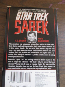 Star Trek Sarek Audio 2 Cassette Tape set by A.C. Crispin 1994