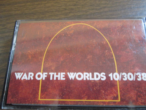 War Of The Worlds 10/30/38 Golden Age Radio Blockbusters Cassette tape1977