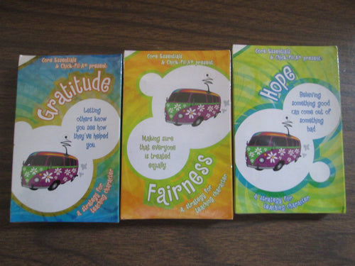Core Essential & Chick-Fil-A Present 3 Cassette Tapes Sealed - Fairness, Hope & Gratitude 2000