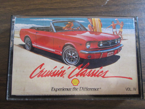 Cruisin' Classics Vol. IV Shell Gas Cassette Tape 1990