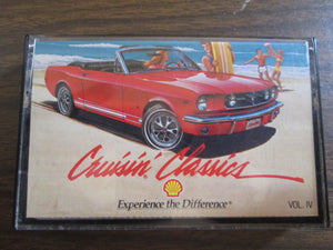 Cruisin' Classics Vol. IV Shell Gas Cassette Tape 1990