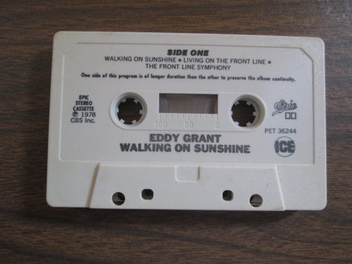 Eddy Grant Walking On Sunshine Cassette Tape No Case 1978